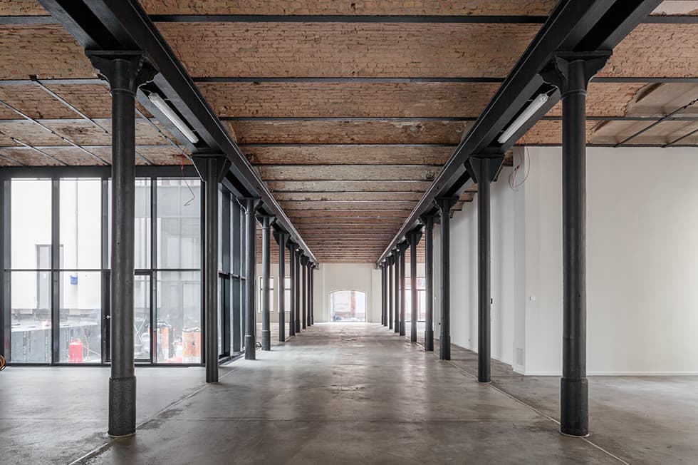 Interior of Milchkuranstalt office space