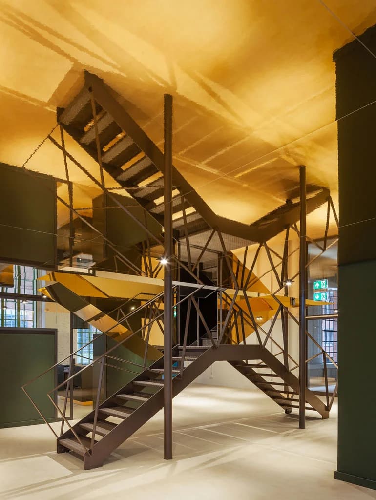 Detail of a meeting pod