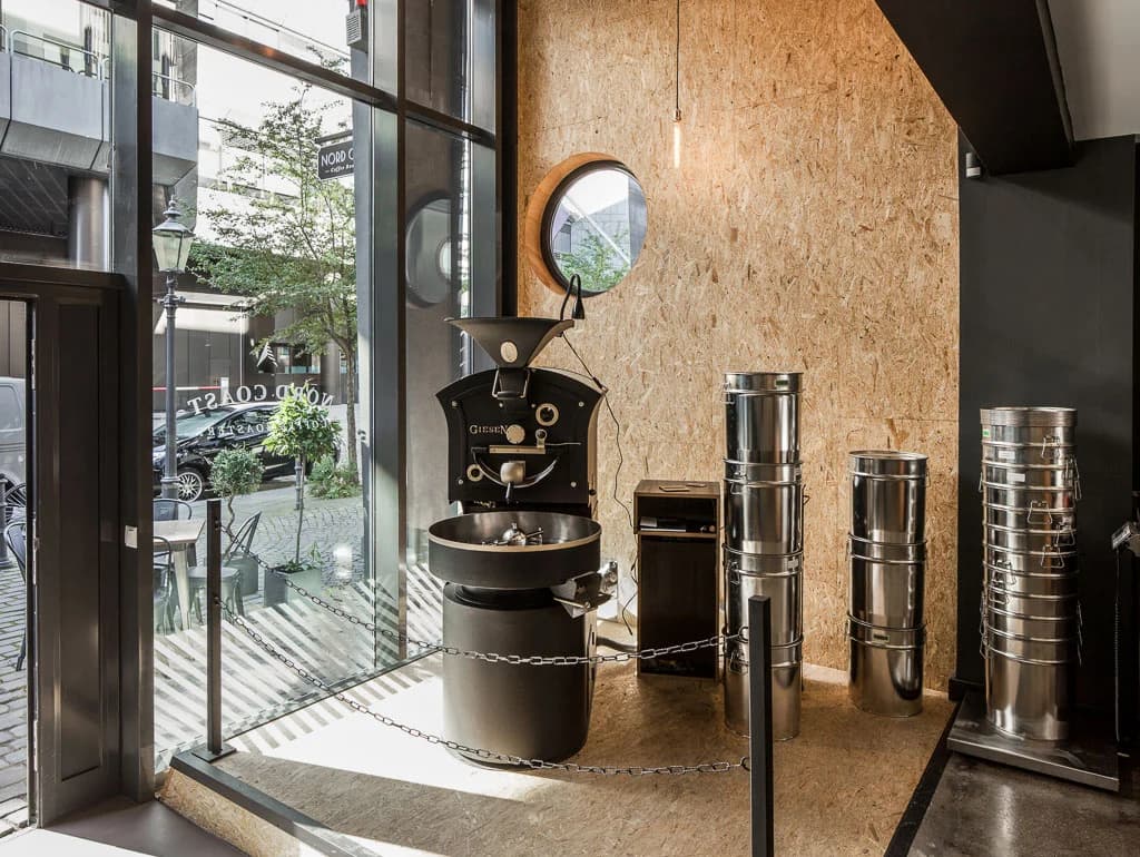 Counter and seating area