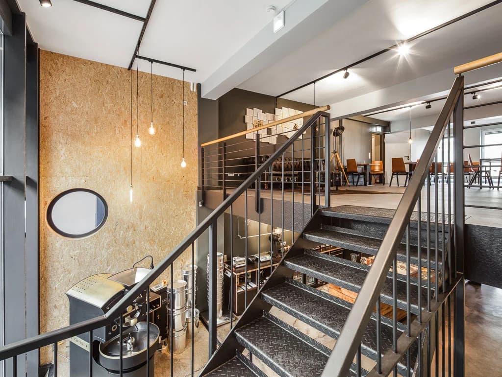 Bags of coffee beans