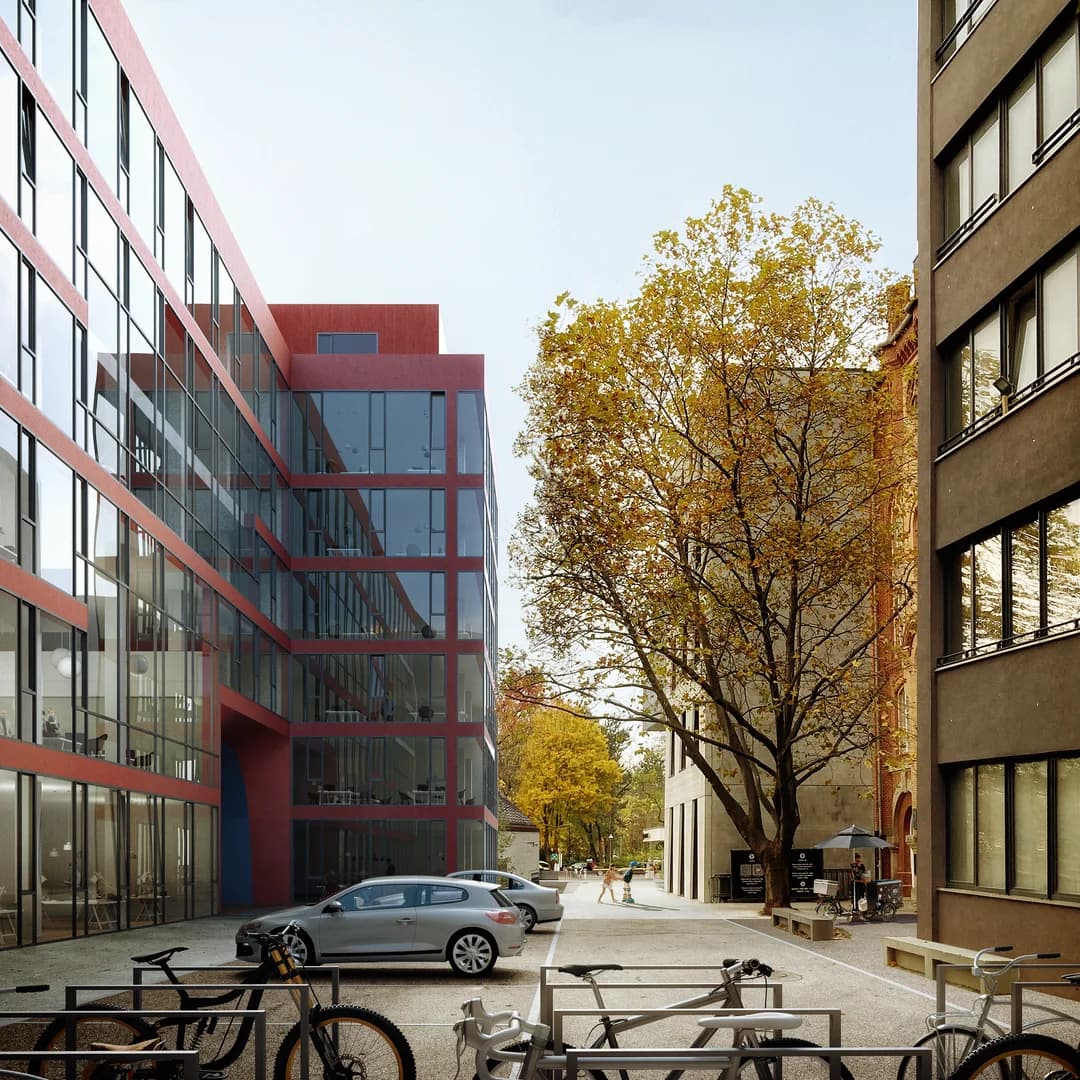 Another rendering of Aqua Carre Randbebauung