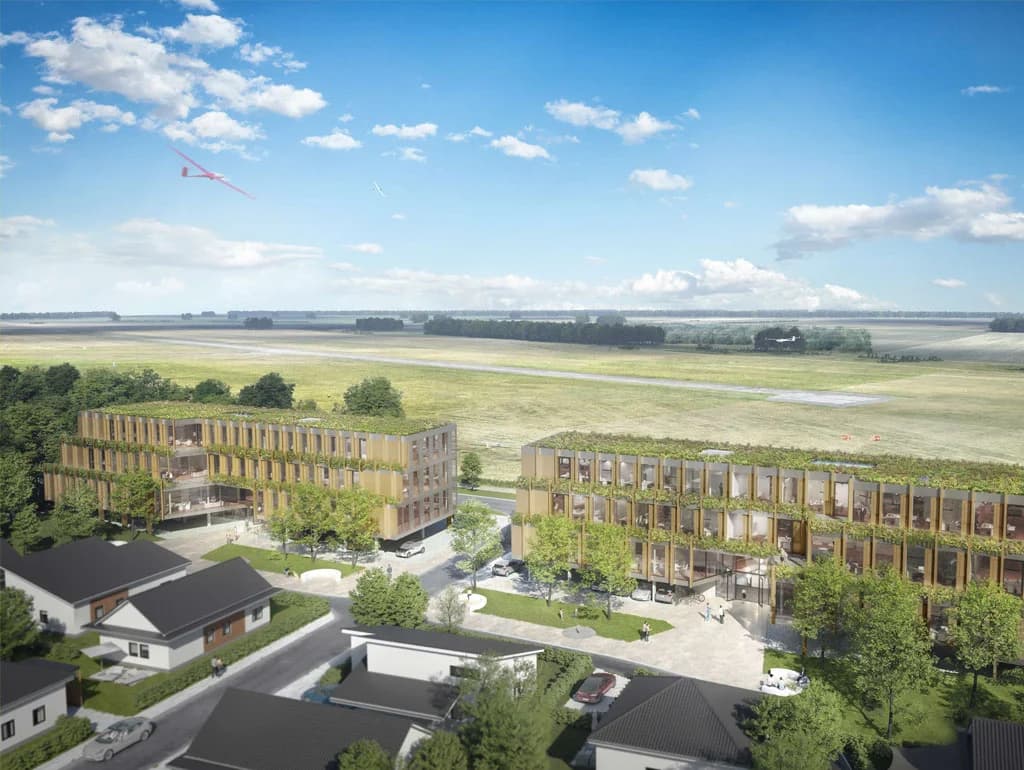 Another rendering of Büroanlage Strausberg